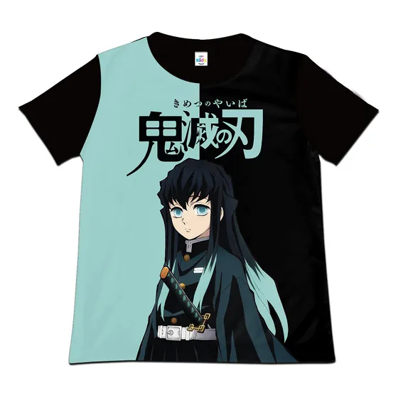 Franela Camisa Niño Tokitou Muichirou Tokito En Algodon