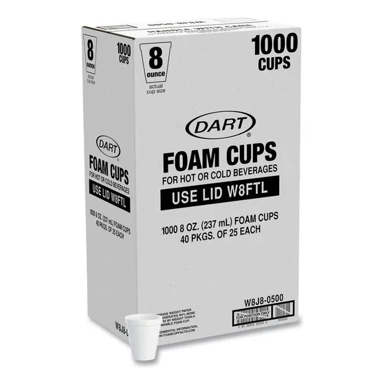 Vasos De Anime Calor Frio 8 Onzas 237 Ml Caja 1000