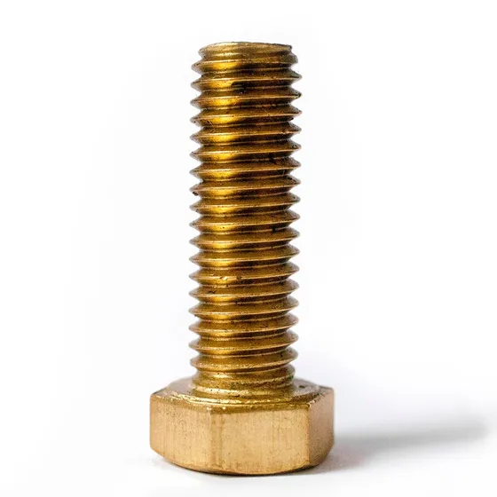 10 Tornillo Bronce Al Silicio 3/8x2 Kit Tuerca Y 2 Rondana
