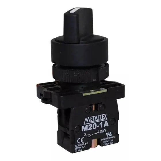 Chave Seletora Metaltex 2 Posições Fixas