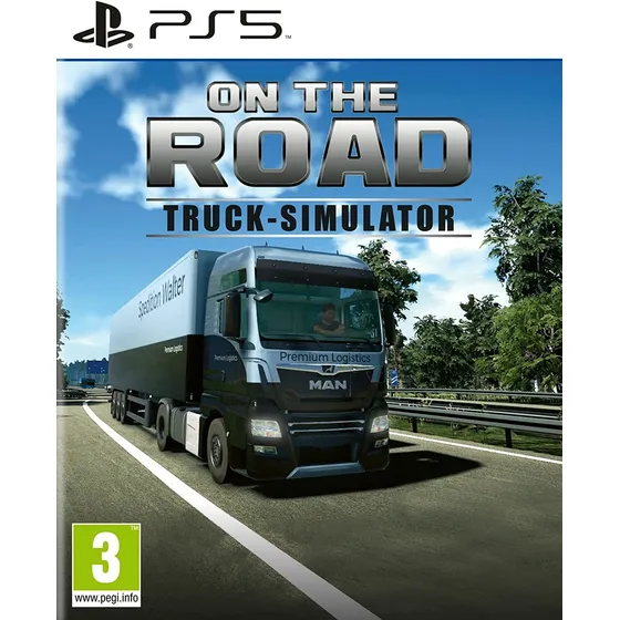 On The Road Truck Simulator Ps5 Midia Fisica