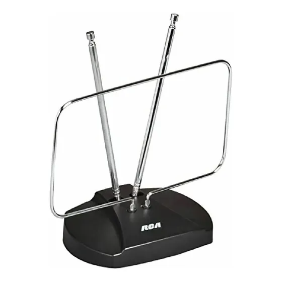 Antena Para Televisor Ant111n Vhf Uhf Compatible Con Hdtv