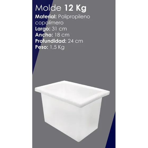 Cincho O Molde De Queso De 12-14 Kg (palmito)