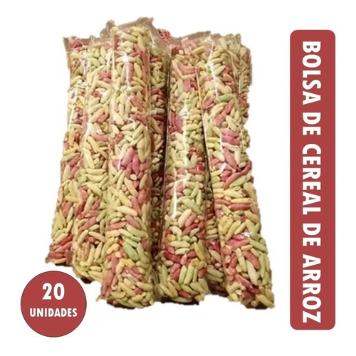 Bolsa De Cereal De Arroz (contiene 20 Unidades) 