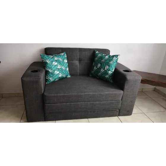 Sofa Cama Individual Mi Mueble; Sillones Y Camas X ¢115,000.