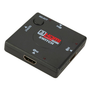 Mini Hdmi Switch Hub 3 Portas E 1 Saida, 1080p Auto Switch Mini Hdmi Switch Hub 3 Portas E 1 Saida, 1080p Auto Switch