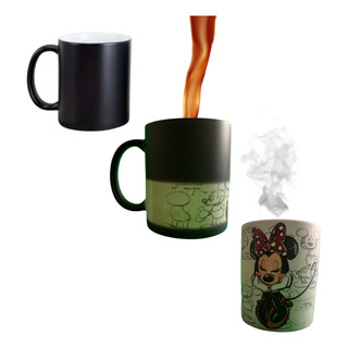 Taza Mágica De Minie Mouse Vintage Sketch Draw Taza Mágica De Minie Mouse Vintage Sketch Draw