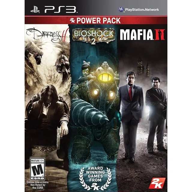 Darkness 2 Bioshock 2 Mafia 2 Power Pack para PS3