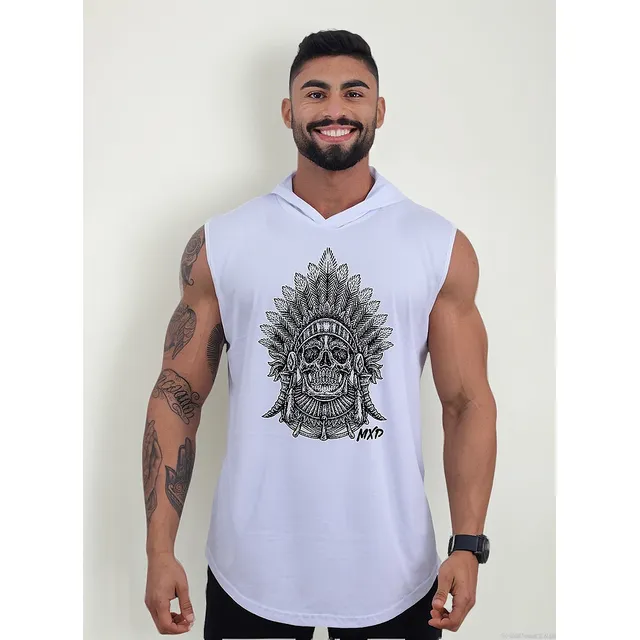 Regata Longline Machão Touca Treino Várias Estampas
