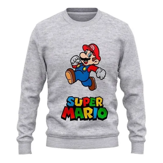 Suéter  Para Niños De Super Mario