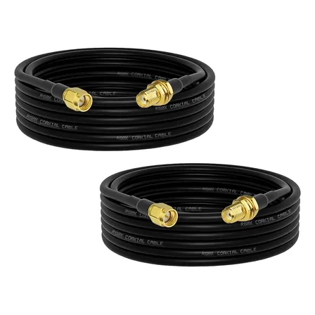 Cable Sma De 15 Pies, 2 Unidades, Conector Sma Macho Sm...