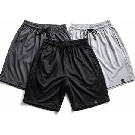 Kit 3 Calção Short Academia Bermuda Masculina Com Bolsos