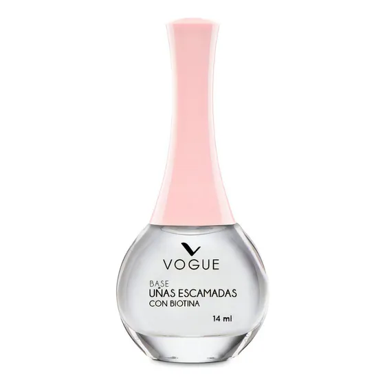 Base Vogue Para Uñas Escamadas Con Biotina Efecto Spa 14 Ml