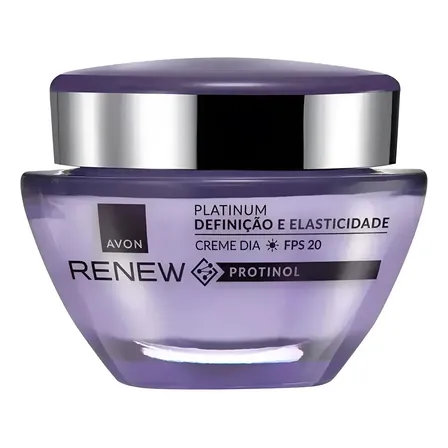 Creme Facial Renew Platinum Dia Protinol 50g - Avon Tipo de pele RENEW por D & D