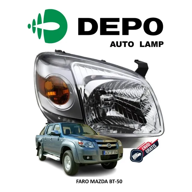 Faro Delantero Derecho Mazda Bt50 Depo