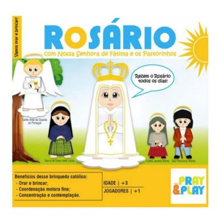 Rosário Com Nossa Senhora De Fátima E Os Pastorinhos Rosário Com Nossa Senhora De Fátima E Os Pastorinhos