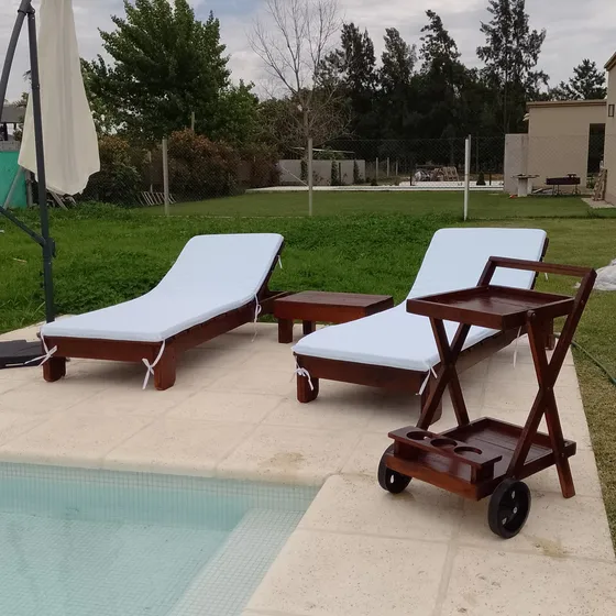 Reposeras // Camastros  // Madera