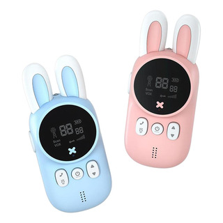 Paquete De 2 Walkie Talkie De Dos Vías 3km Radios Paquete De 2 Walkie Talkie De Dos Vías 3km Radios