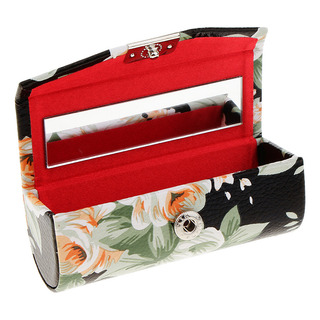 Caja De Material Cuero Pu Porta Lápiz Labial Estuche De Caja De Material Cuero Pu Porta Lápiz Labial Estuche De