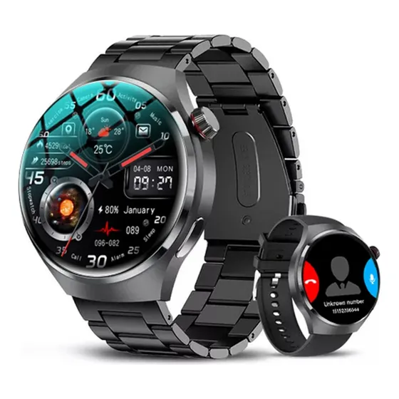Gps Glucosa Reloj Inteligente Hombres Para Huawei Gt4 Pro