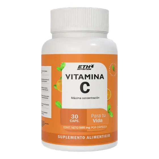 Suplemento Vitamina C Concentradas En 30 Cápsulas Eth