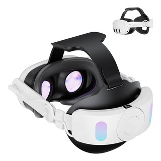 Bateria De Realidade Virtual Meta Quest 3 Com Alça De Cabeça Bateria De Realidade Virtual Meta Quest 3 Com Alça De Cabeça