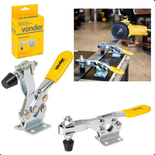 Grampo De Aperto Rápido 225 Kgf Horizontal Ghv 225 - Vonder Grampo De Aperto Rápido 225 Kgf Horizontal Ghv 225 - Vonder