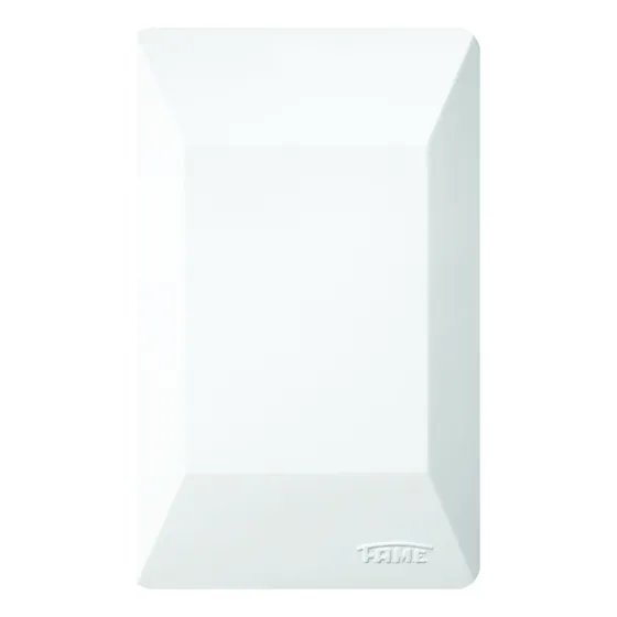 Kit 5 Placa Espelho Cega E - F0 Sistema X Externo Fame 0935 Cor Branco
