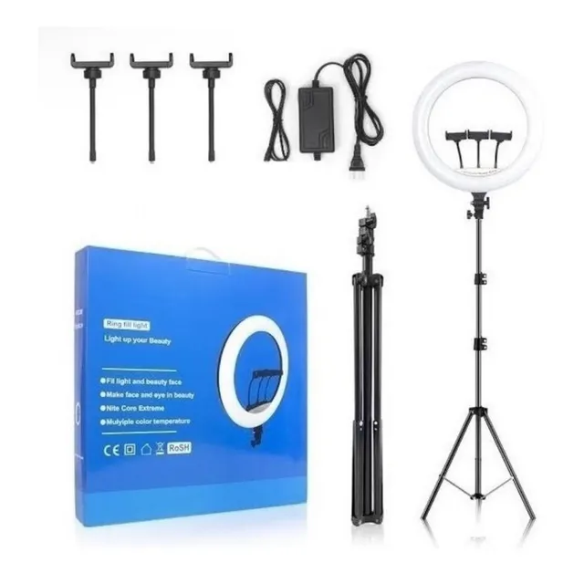 Aro De Luz Profesional + Tripode 1.9 Metros