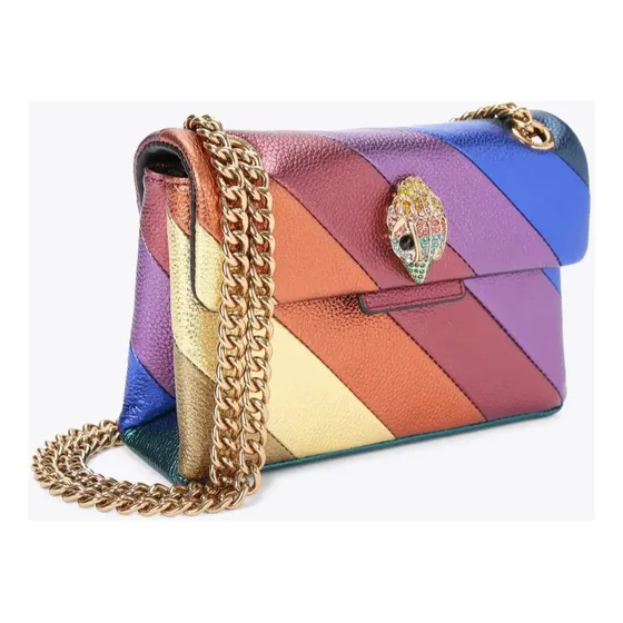 Bolsa Kurt Geiger Mini Multicolor Metálica Original