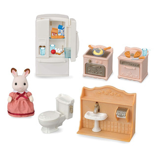 Juego De Muebles Toy Dollhouse Calico Critters Playful Start Juego De Muebles Toy Dollhouse Calico Critters Playful Start