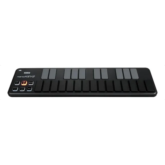 Korg Nanokey 2 Mini Controlador Usb Midi De 25 Teclas Color Negro