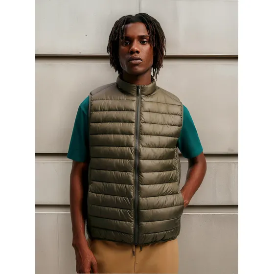 Chaleco Puffer Con Bolsillos Modelo Comfort - Ktgy