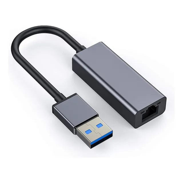 Adapter Usb 3 To Rj45 Lan Gigabit Ethernet 10/100/1000 Mbps