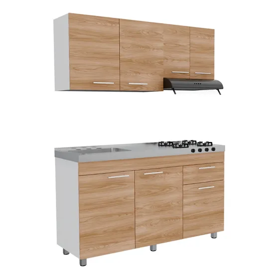 Cocina Bazagli 150 Rta Color Fresno Meson Izquierdo