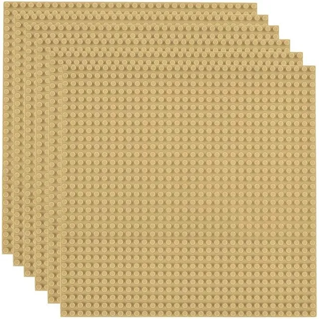 Placa Base Compatible Con Lego 25cm X 25 Cm Beige