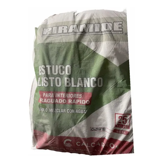 Estuco Para Interiores Pirámide Importado Sacó 25kg