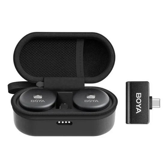 Micrófono Inalámbrico Lvalier Boya Omic-u Para Pc Android