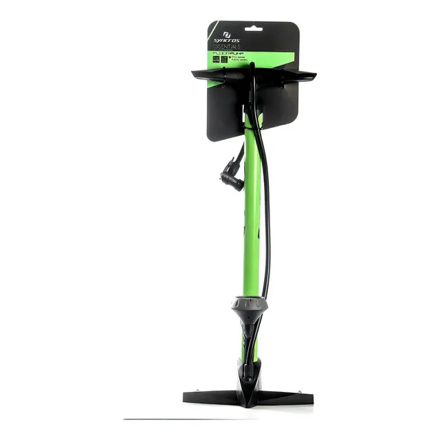 Inflador De Pie Syncros Essentials Sfp-01 Para Bicicleta Color Verde oscuro