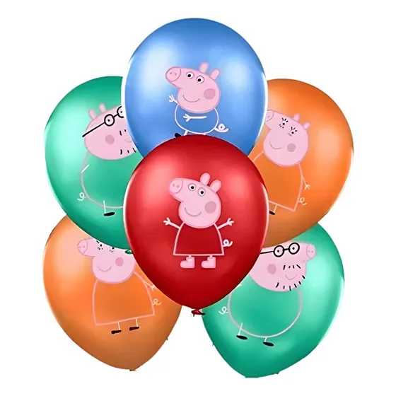  Set De 18 Globos Cumpleaños Diferentes Temáticas Infantiles