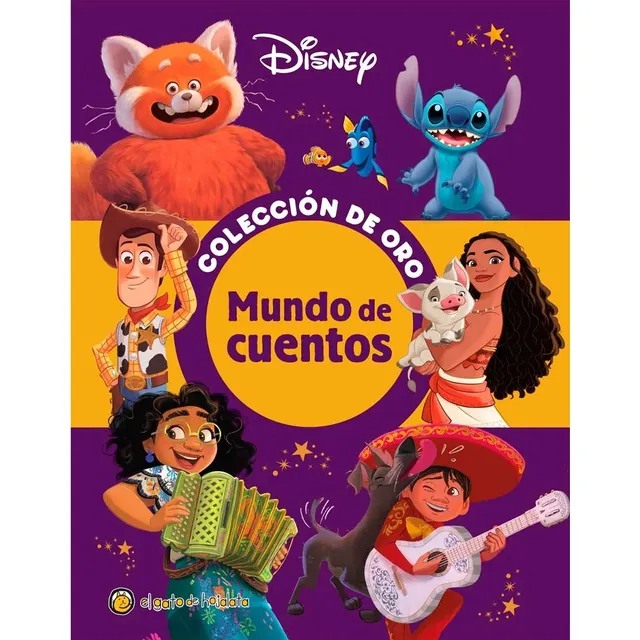 Mundo De Cuentos Coleccion De Oro, De Disney. Coleccion De Oro Editorial El Gato De Hojalata - Editorial Guadal, Tapa Cartone, Edición 1 En Español, 2024