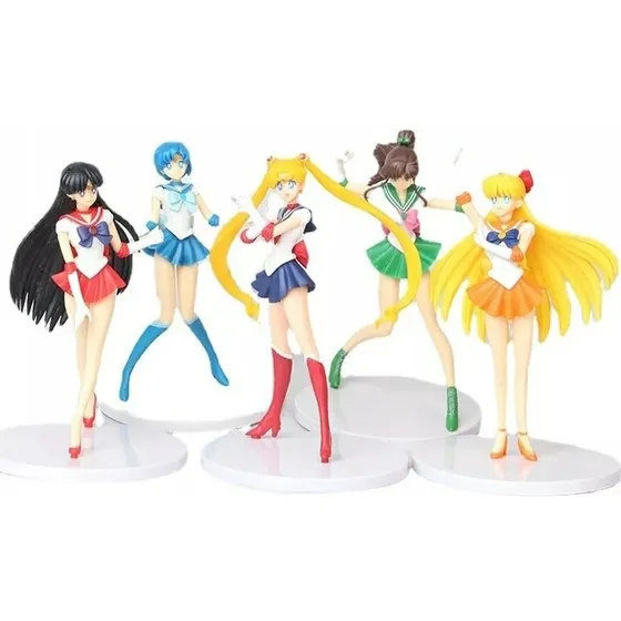Set Sailor Moon - 5 Figuras 