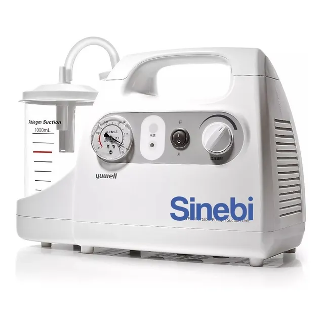 Aspirador Secreciones Portatil C/bateria Yuwell 7e-g Sinebi