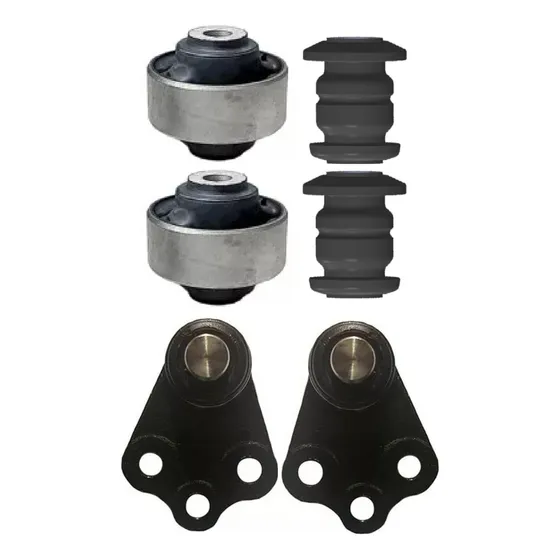 Kit 4 Bujes Parrilla 2 Rotulas Fiat Pulse