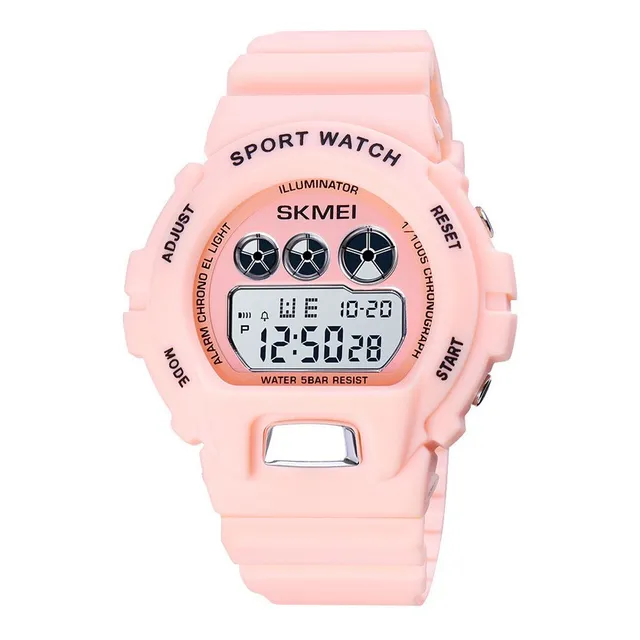Reloj Deportivo Digital Dama Skmei 1775 Rosado