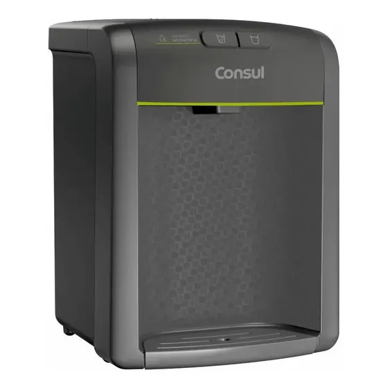 Purificador De Agua Consul Cinza Agua Gelada Cpb34af Bivolt