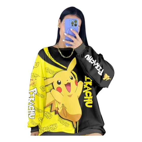 Sueter Pikachu Nuevo Modelo