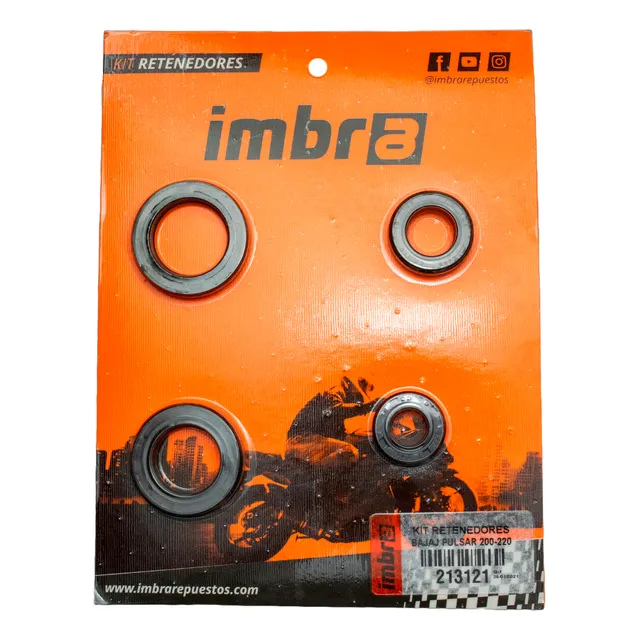 Kit Retenedores Bajaj Pulsar 200 Imbra Herramienta Es-213121