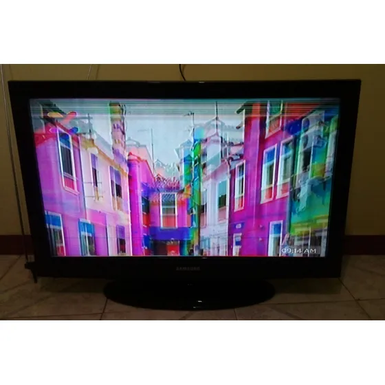 Tv Samsung Lcd Para Reparar O Repuesto. Pantalla Fallando.