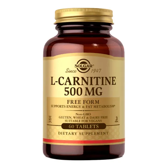 L-carnitine 500mg Solgar X60 Capsulas Sin Sabor